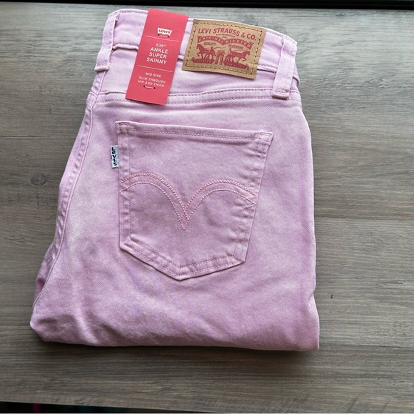 NWT Levi’s 535 Ankle Super Skinny Mid Rise Jeans (28) - Picture 5 of 7